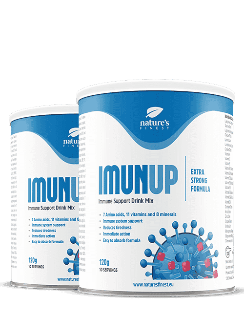 Imunup | 1+1 Gratis | Rafforzare Sistema Immunitario | Supporto Immunitario | Booster Immunità | L-arginina, L-glutammina | Anti-Infiammatorio