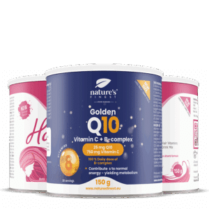 Hair Vitamins + Golden Q10 pacchetto
