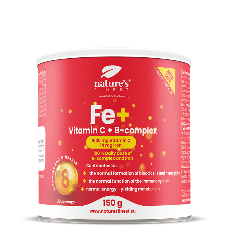 Ferro + Vitamina C + B-complesso