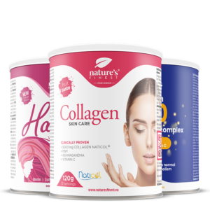 Collagen SkinCare + Hair Vitamins + Golden Q10 pacchetto