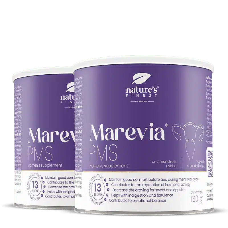 Nature's Finest Marevia Pms 1+1 | Bevanda Pms Con Magnesio, Ashwagandha & Agnocasto | Comfort Del Ciclo, Umore & Appetito-image