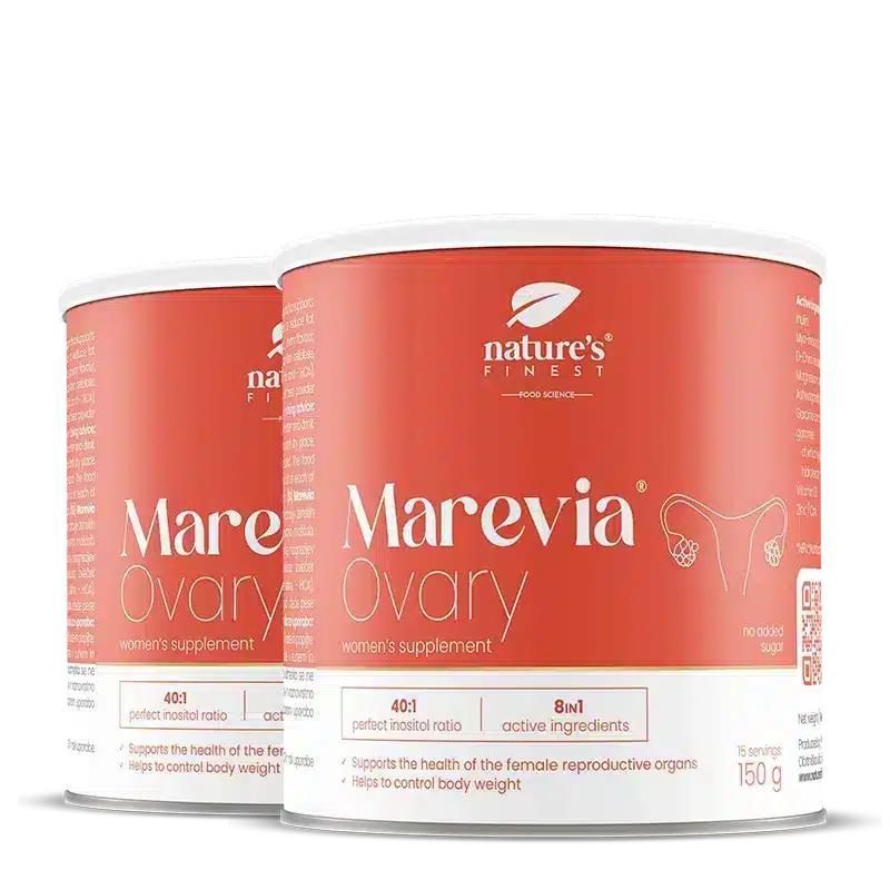 Nature's Finest Marevia Ovary | supporto funzione ovarica ed equilibrio ormonale | complesso inositolo 40:1 per benessere ciclo