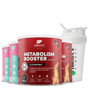 2x Beauty Tea with Hyaluron + 2x Metabolism Booster Extreme + NF shaker pacchetto