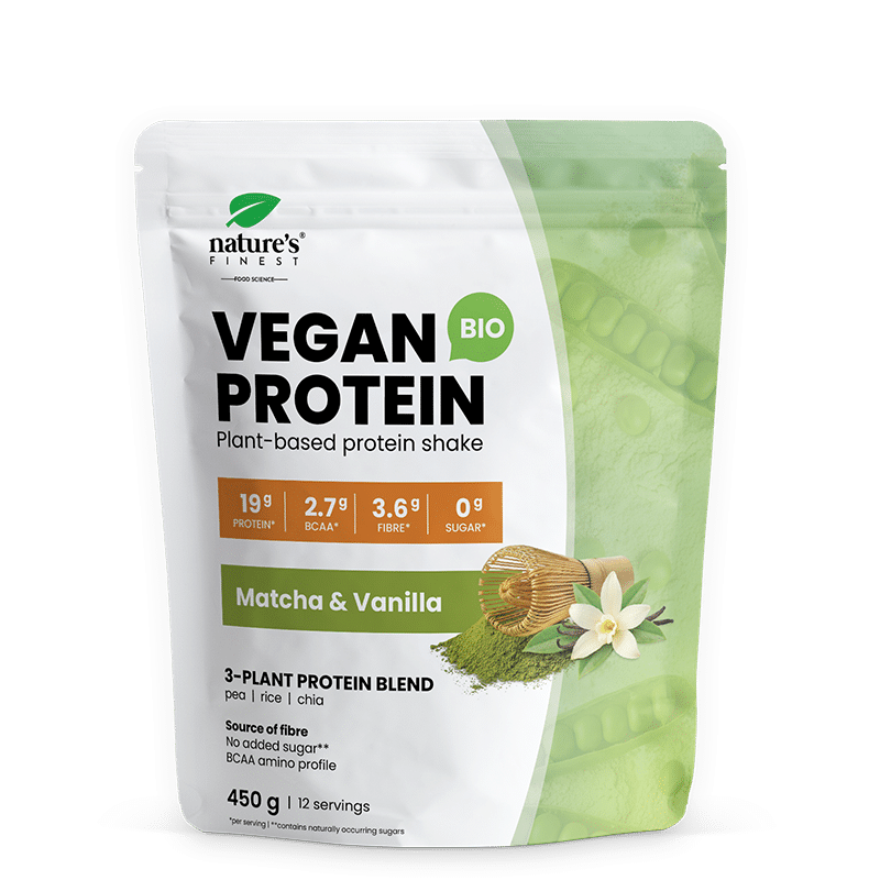 Bio Proteine Vegane – Matcha & Vanilla